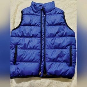 Old Navy Kid's Boy's Blue Puffer Vest Jacket Sz5